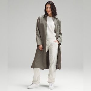 Lululemon Lightweight Collared A-line Coat